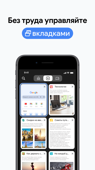 Скриншот Google Chrome 5